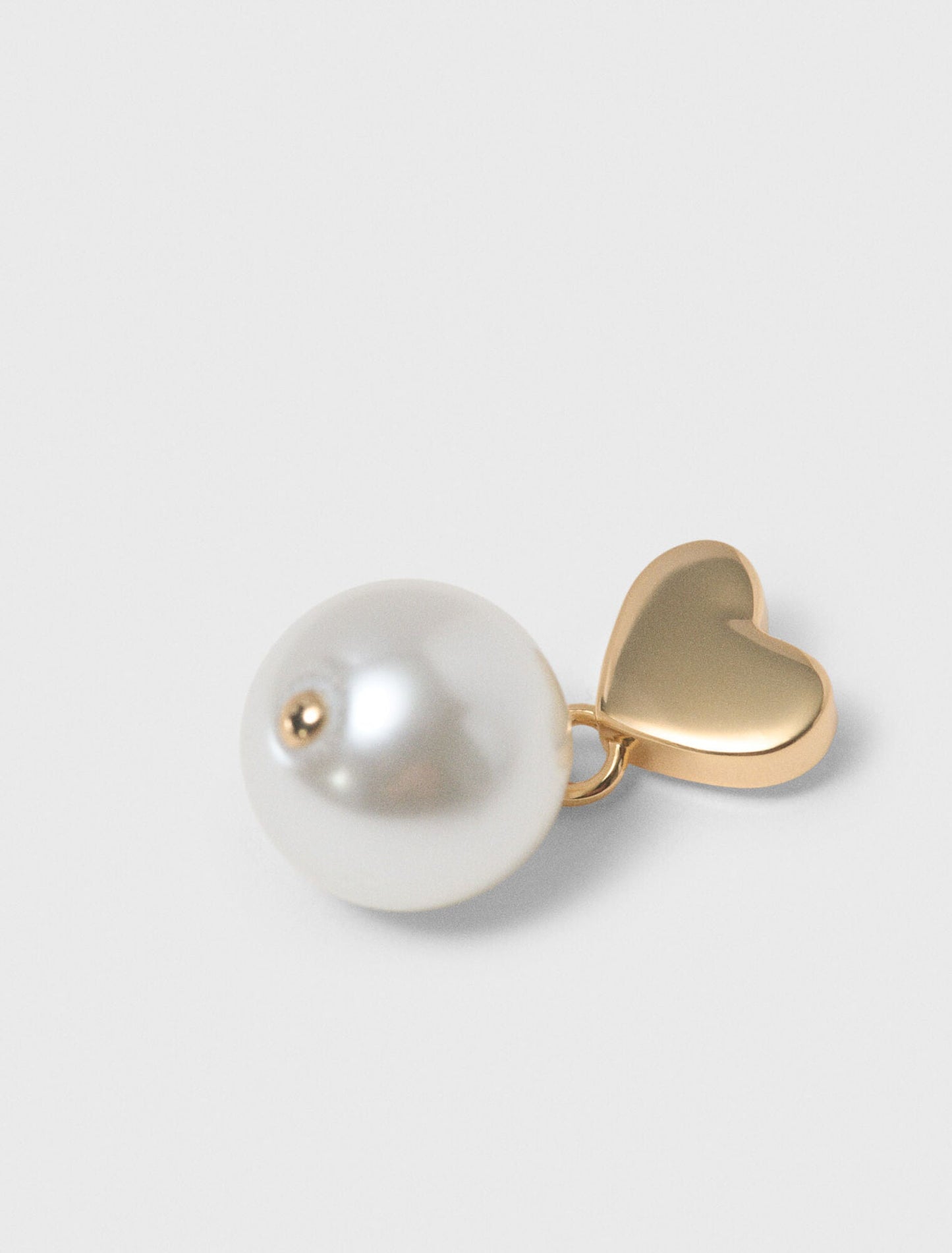 Bead Earrings Gold
