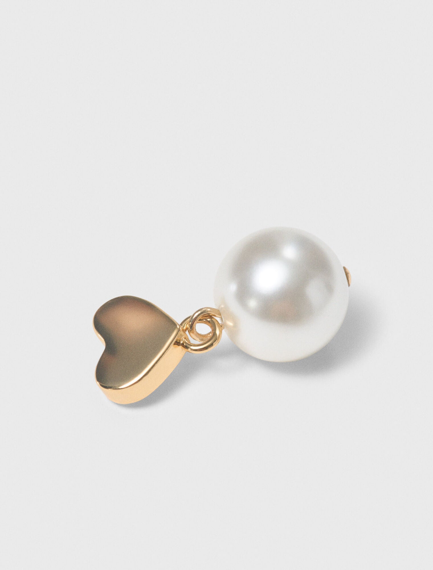 Bead Earrings Gold