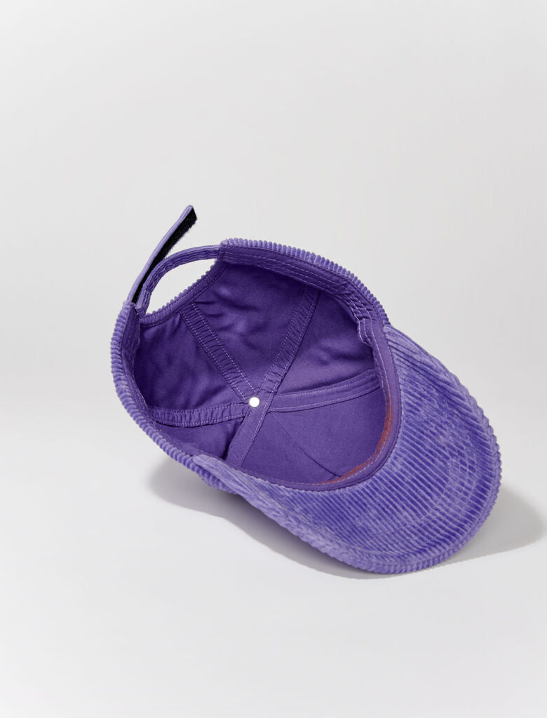 Purple CAP IN VELVET