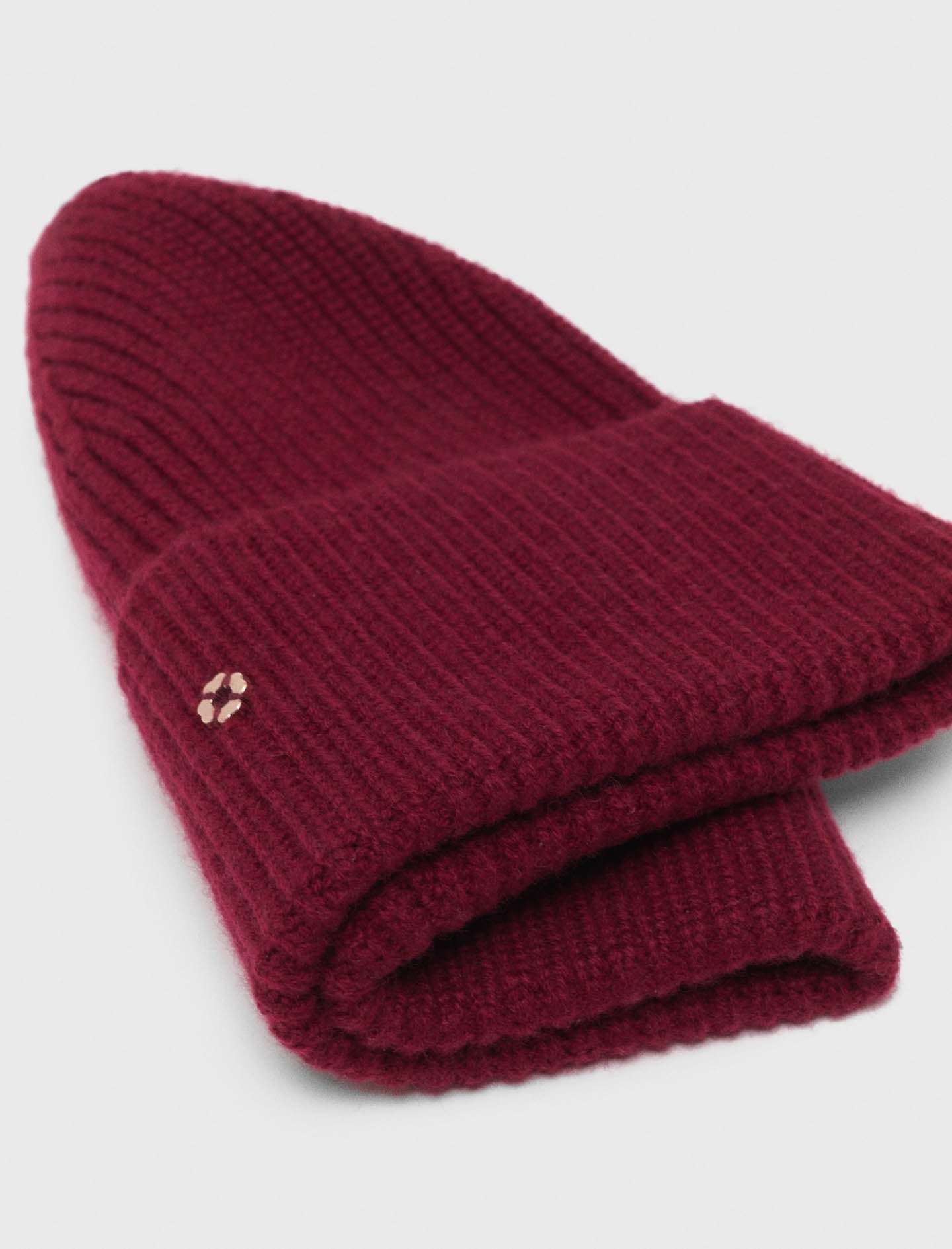 Wool and cashmere hat