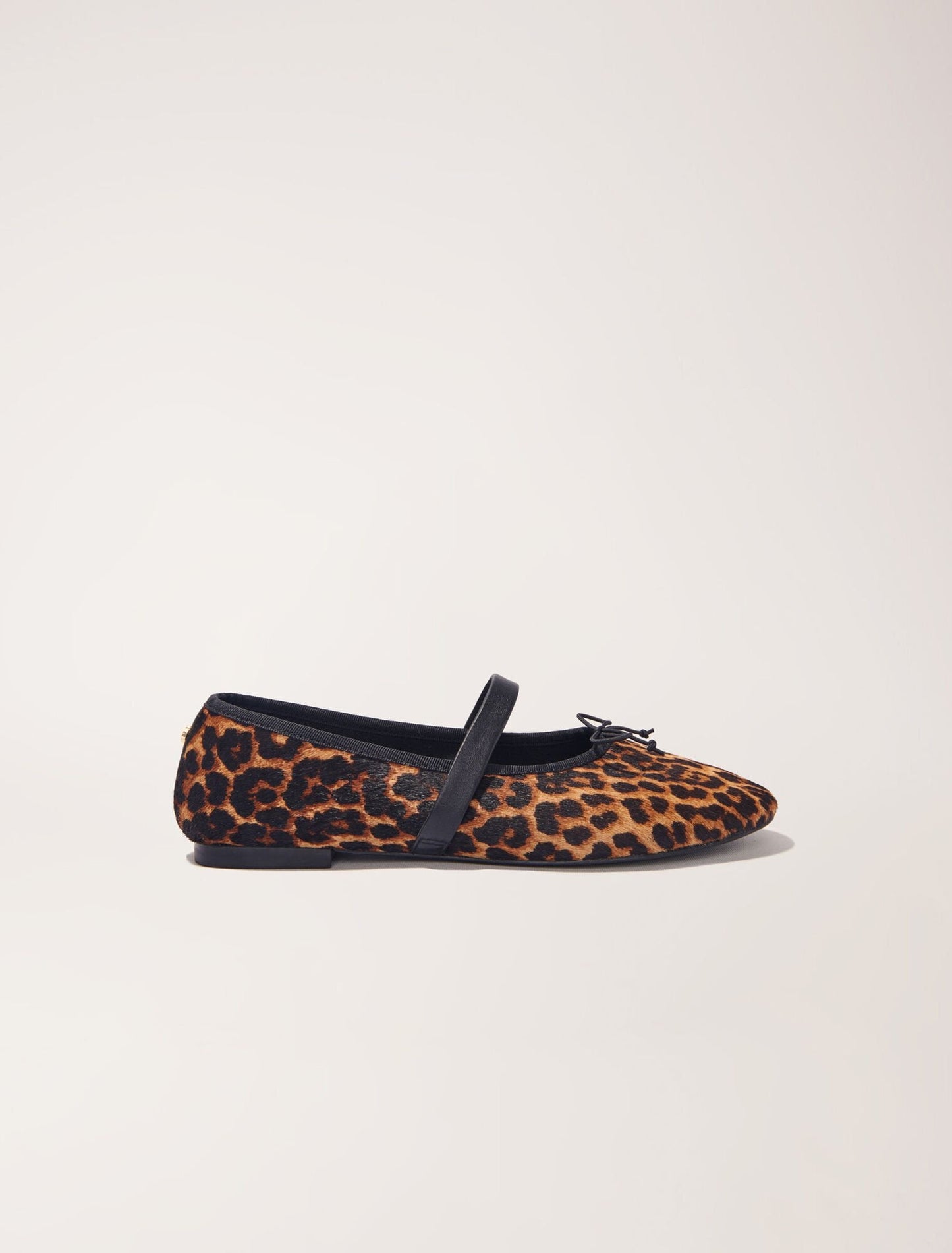 Leopard Print featured Leopard-effect leather ballet flats