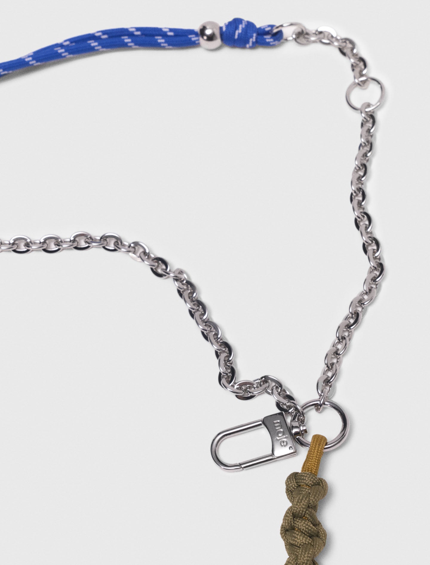 Chain & Cord Mix Bag Charms Multi-Coloured