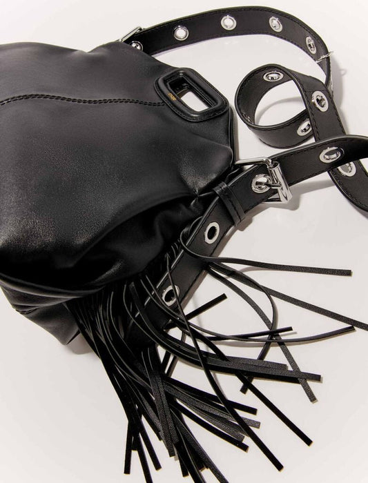 Black  -smoothleathermissmbag