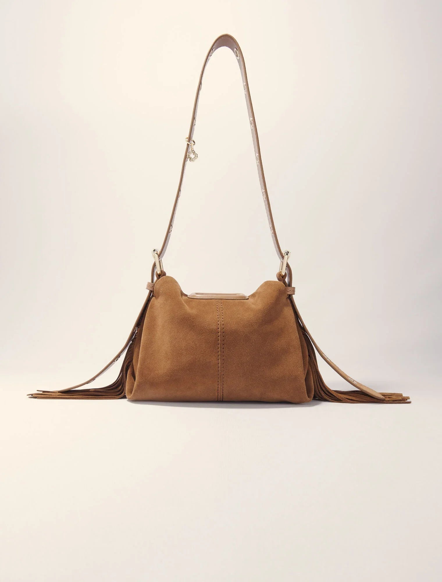 Camel-Miss M Shoulder Bag