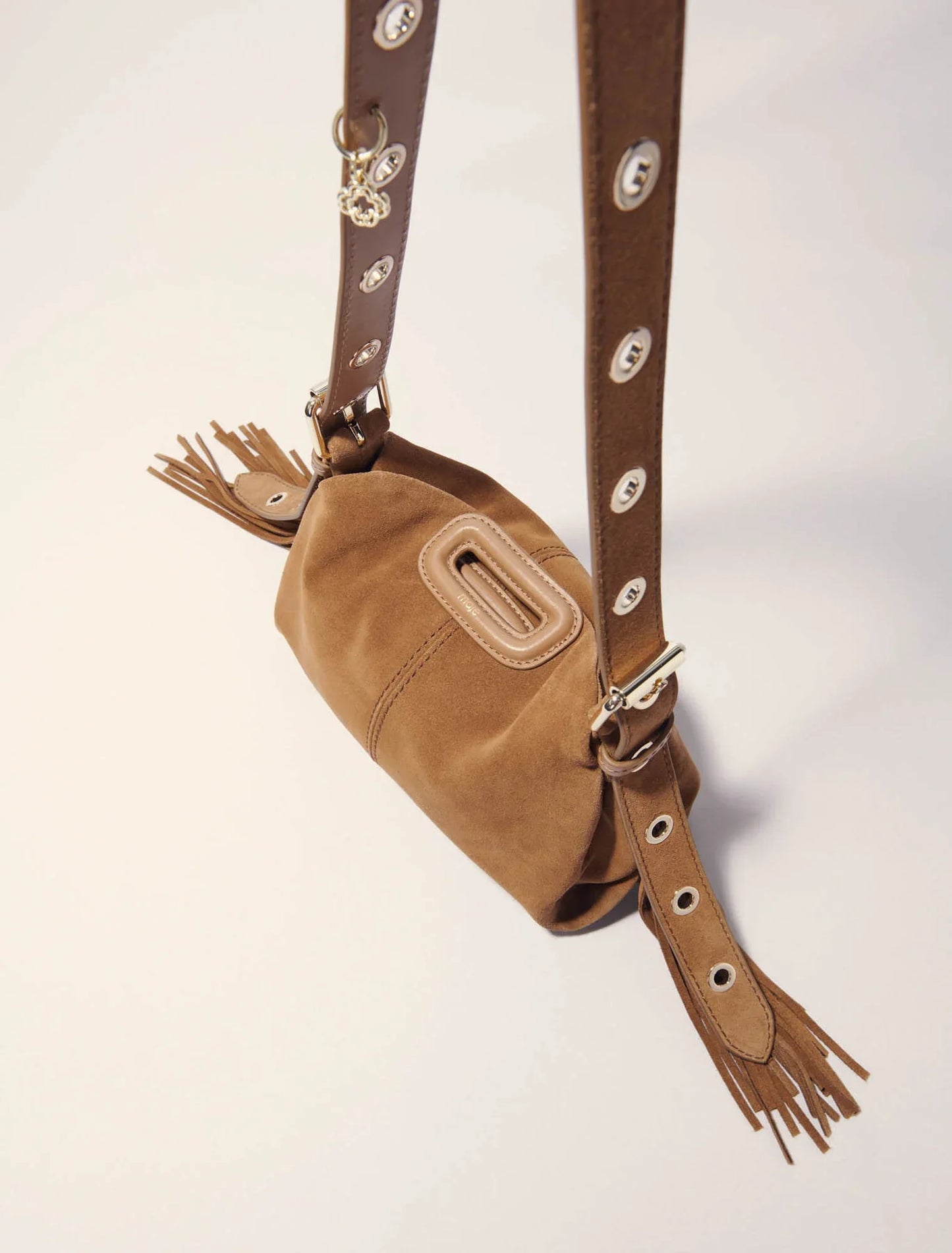 Camel-Miss M Shoulder Bag