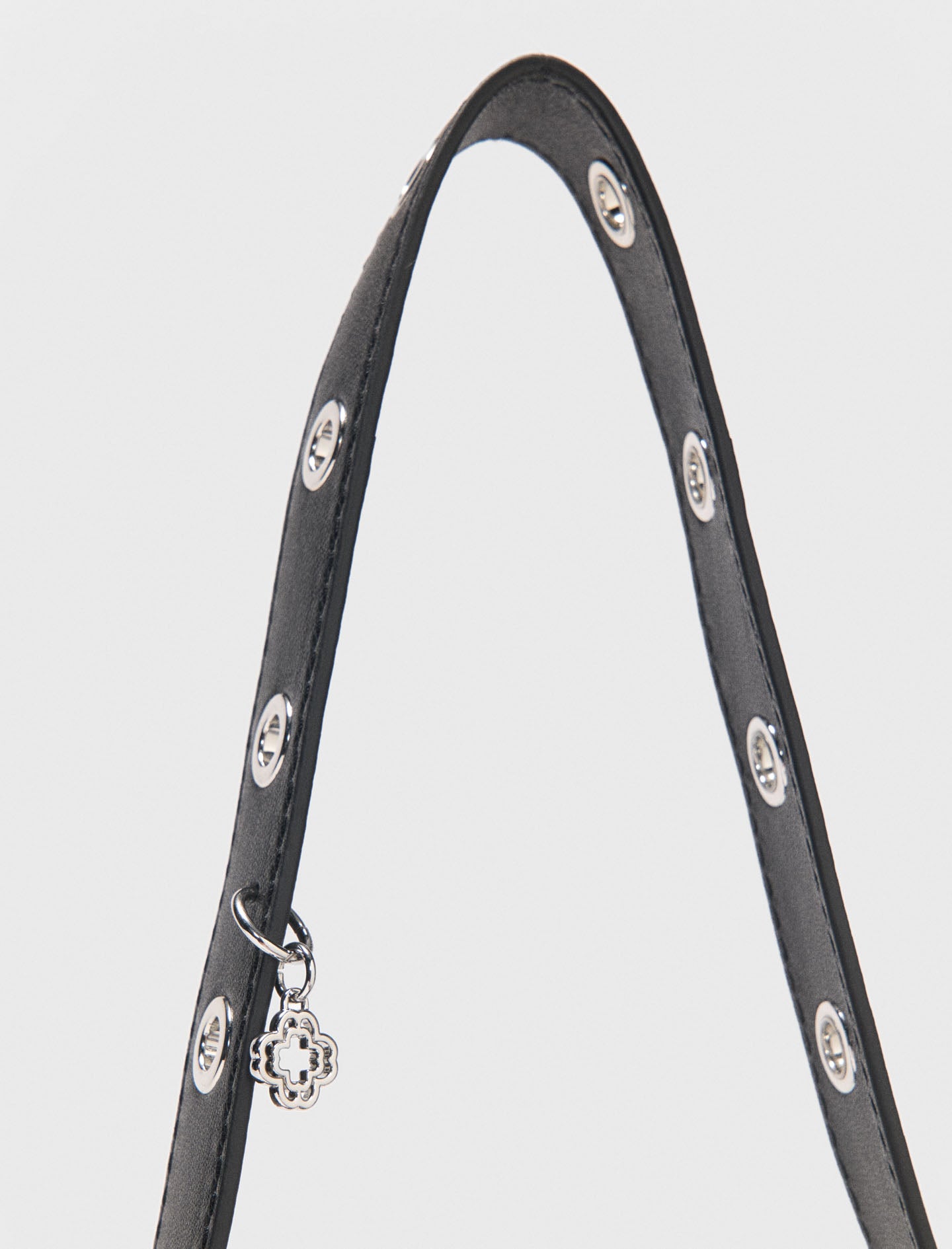 Rhinestone Miss M mini bag Black