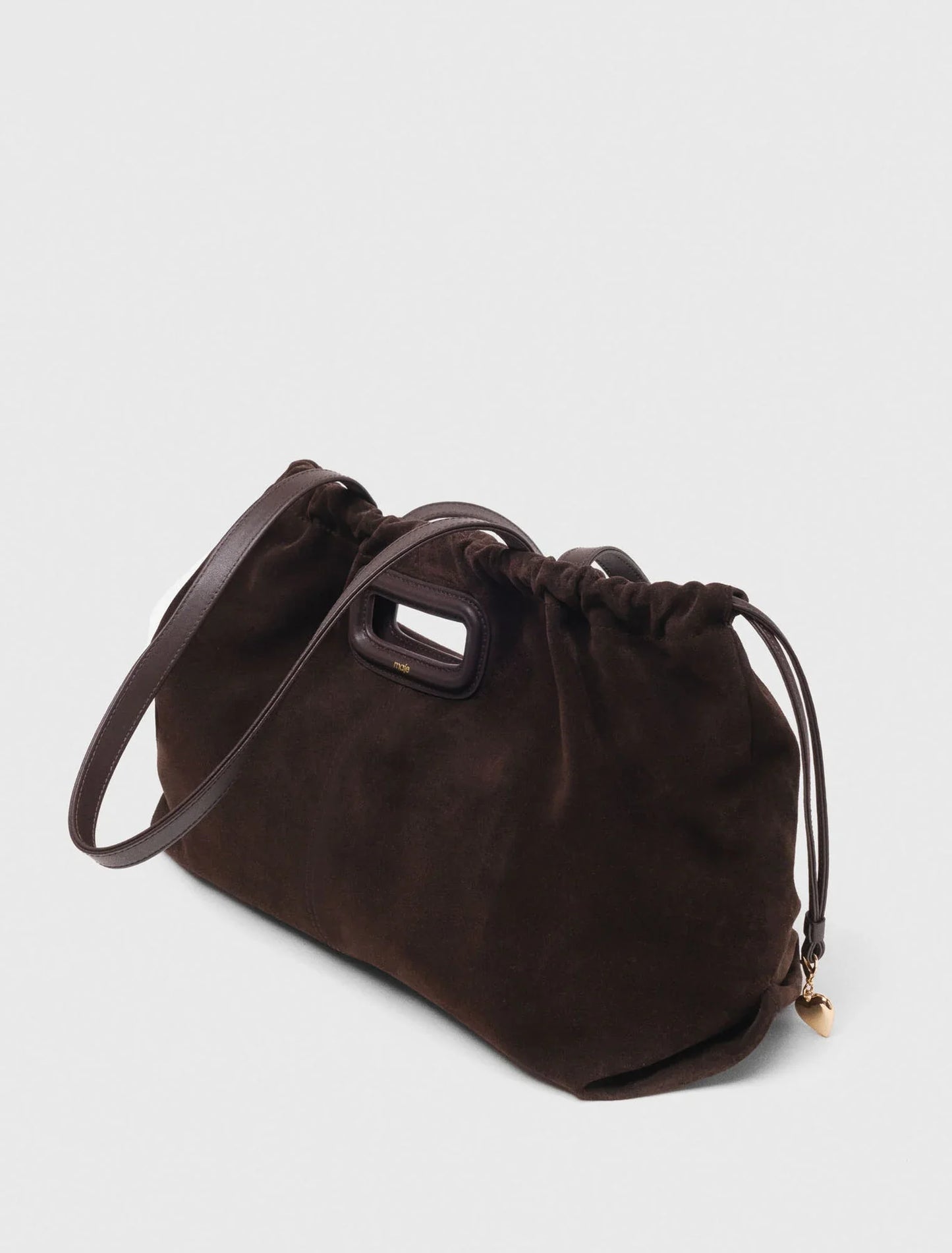 Suede leather Miss M bag