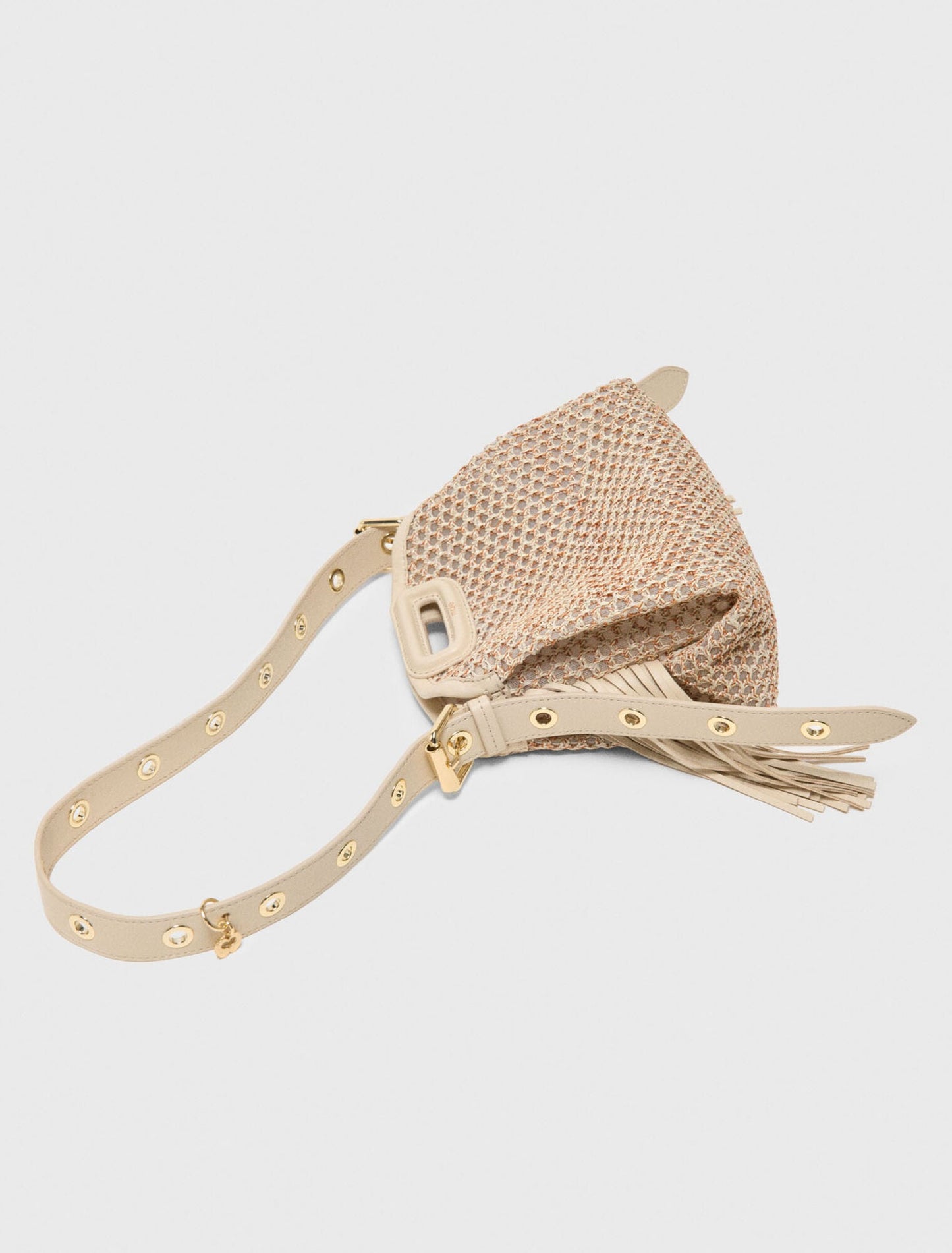 Miss M Mini Net Bag Nude