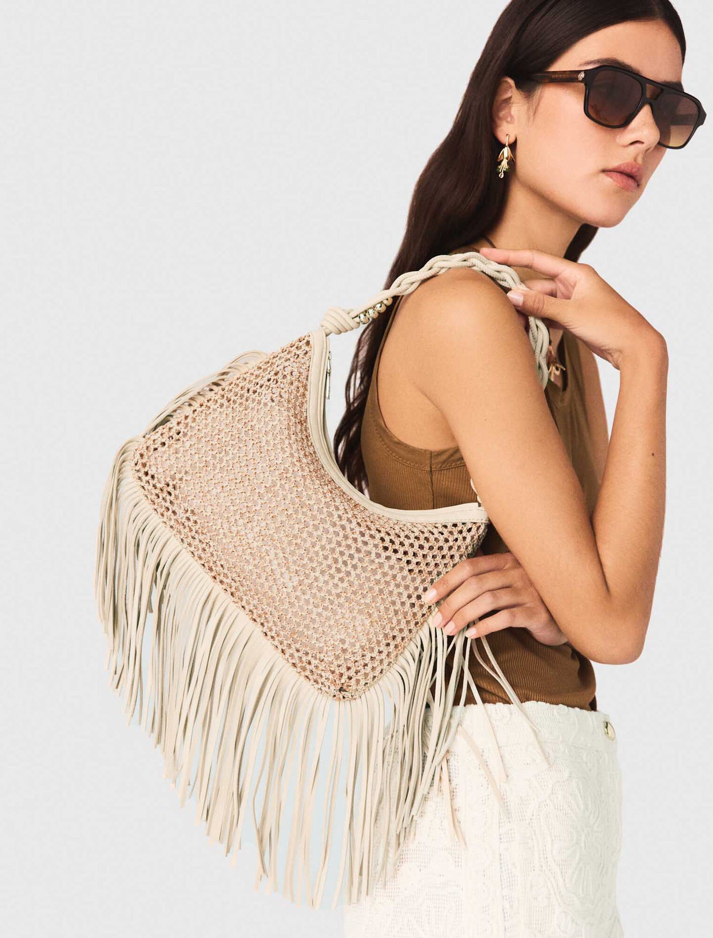 Hobo Net Bag Nude