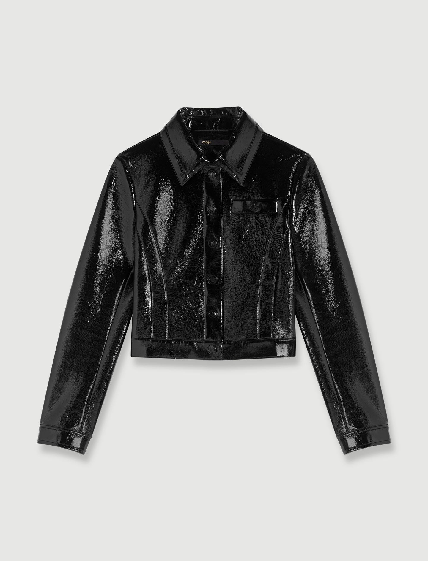 Black-vinyl jacket