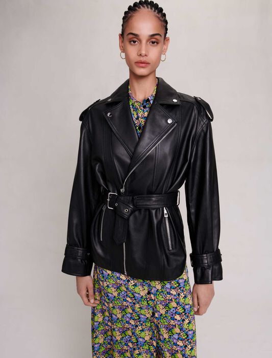 Black-leather jacket