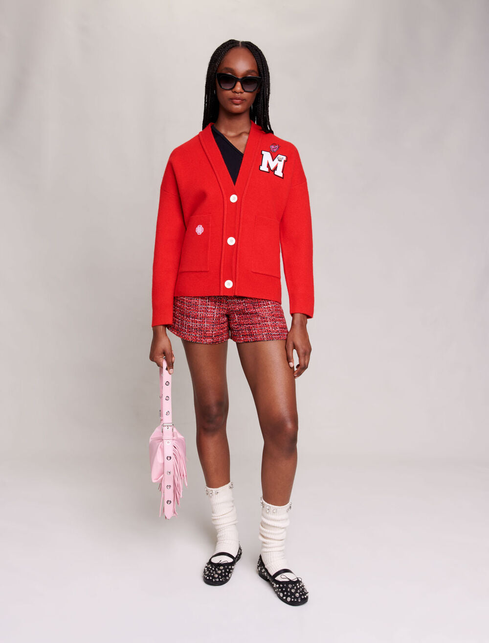 Red poppy-featured-KNIT CARDIGAN