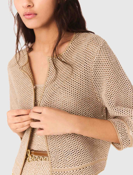 كارديغان مزينة بأحجار الراين