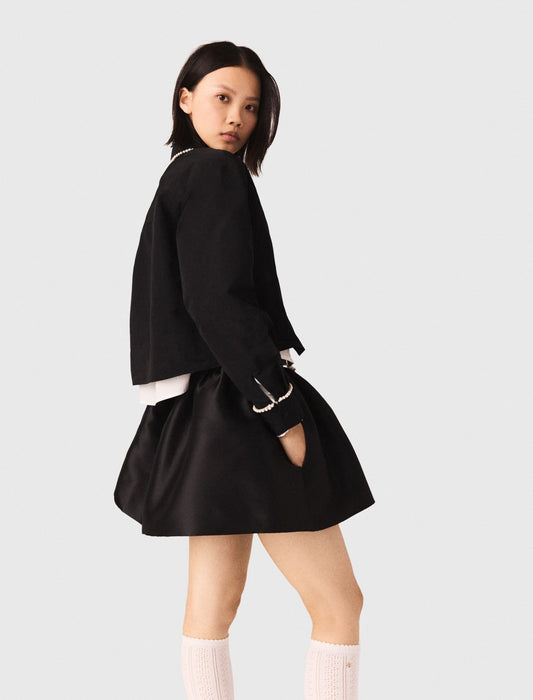 Taffeta Shirt Black