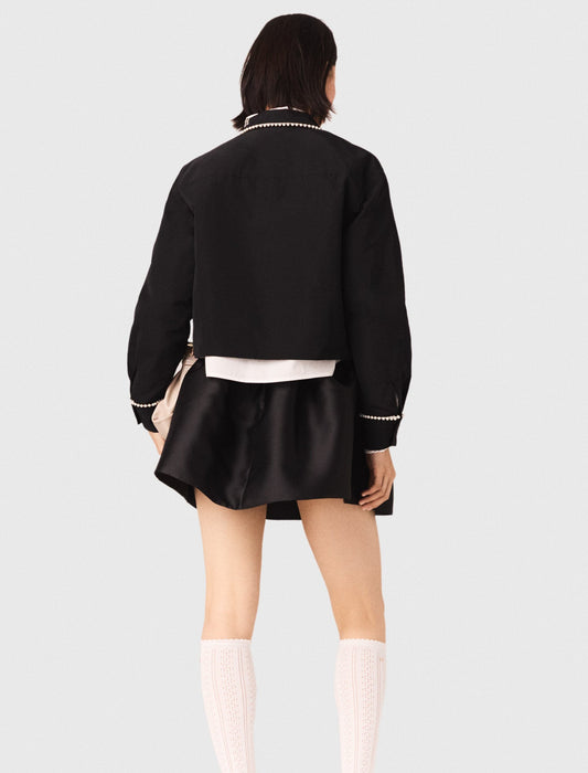 Taffeta Shirt Black