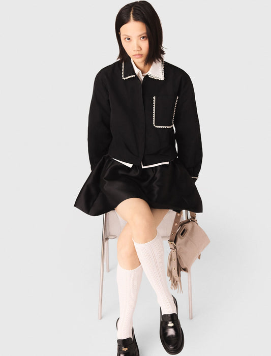 Taffeta Shirt Black