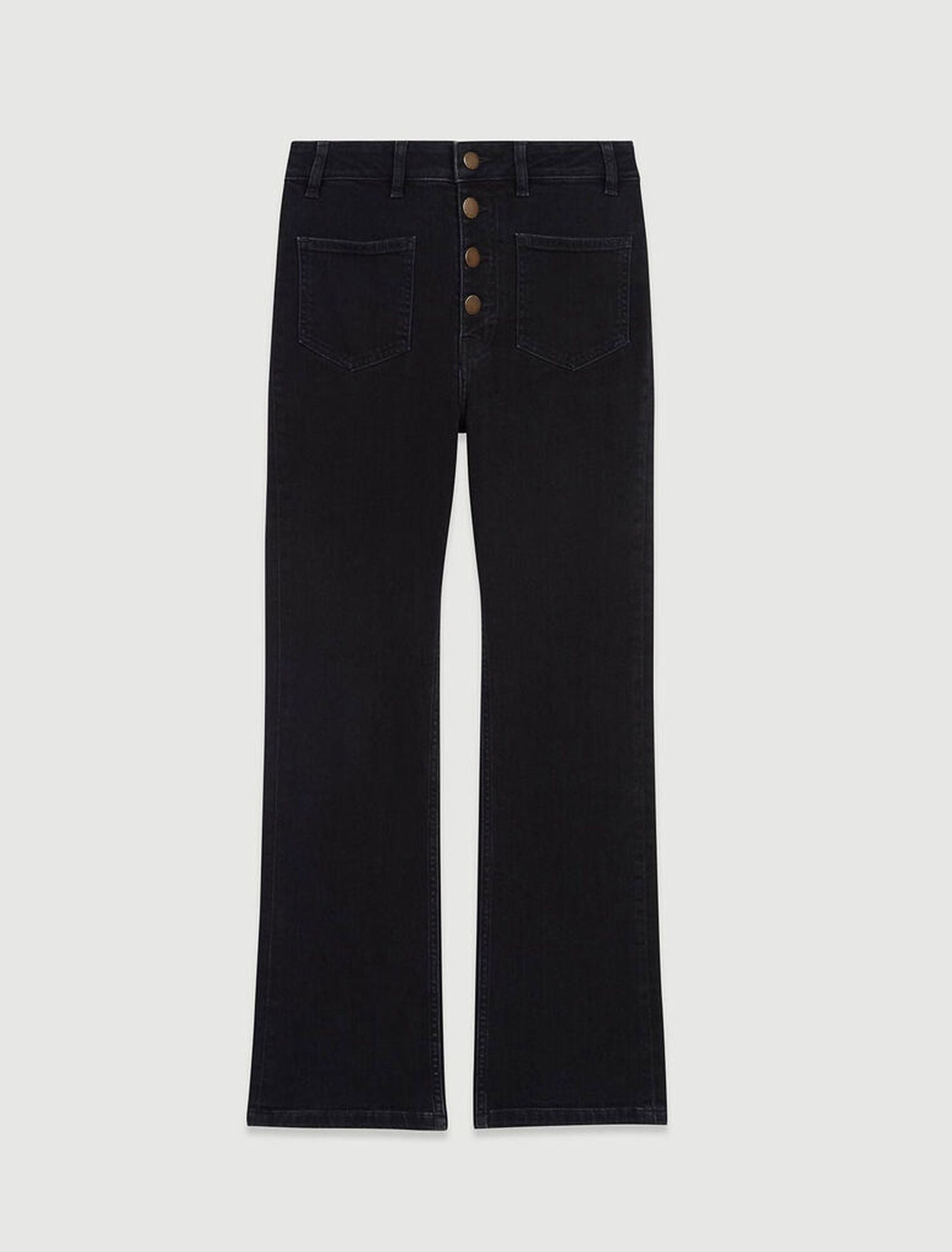 Black-Flared jeans