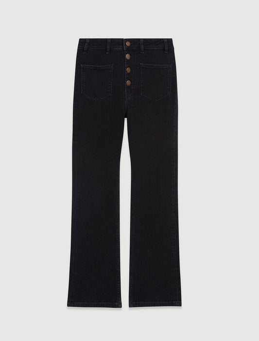 Black-Flared jeans