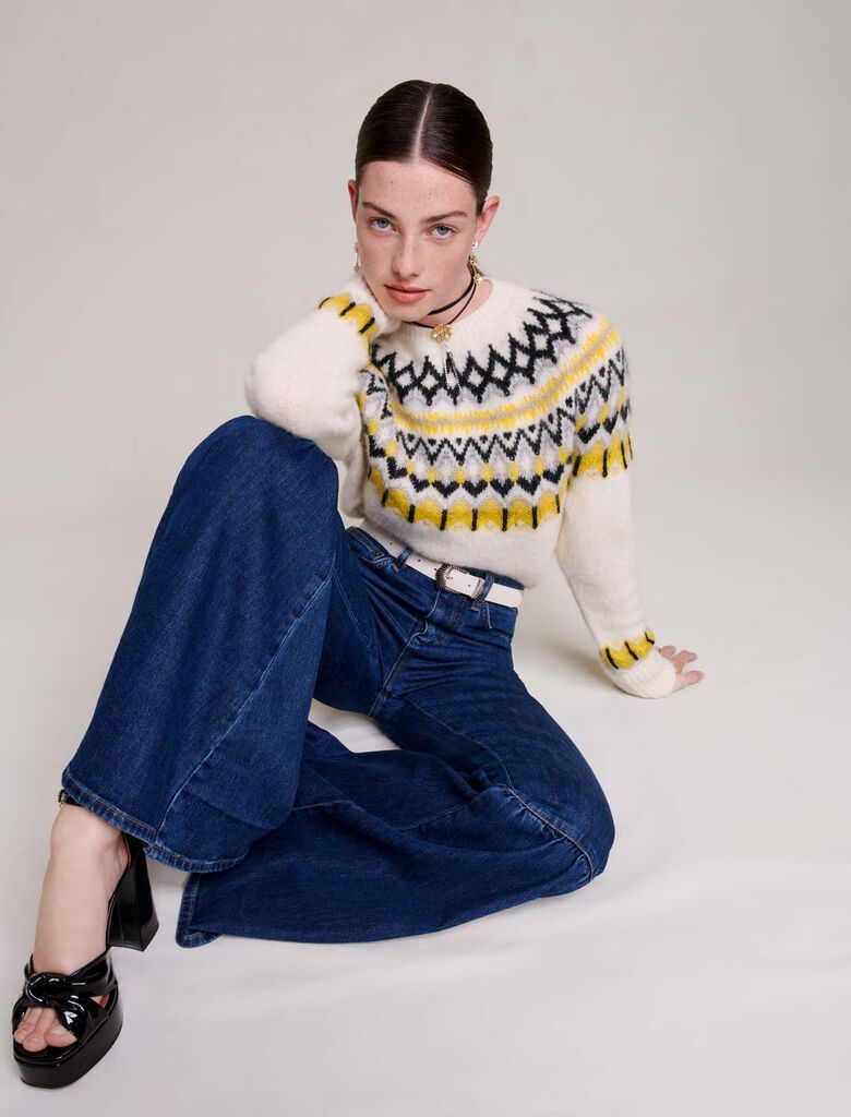 Blue  -flared jeans