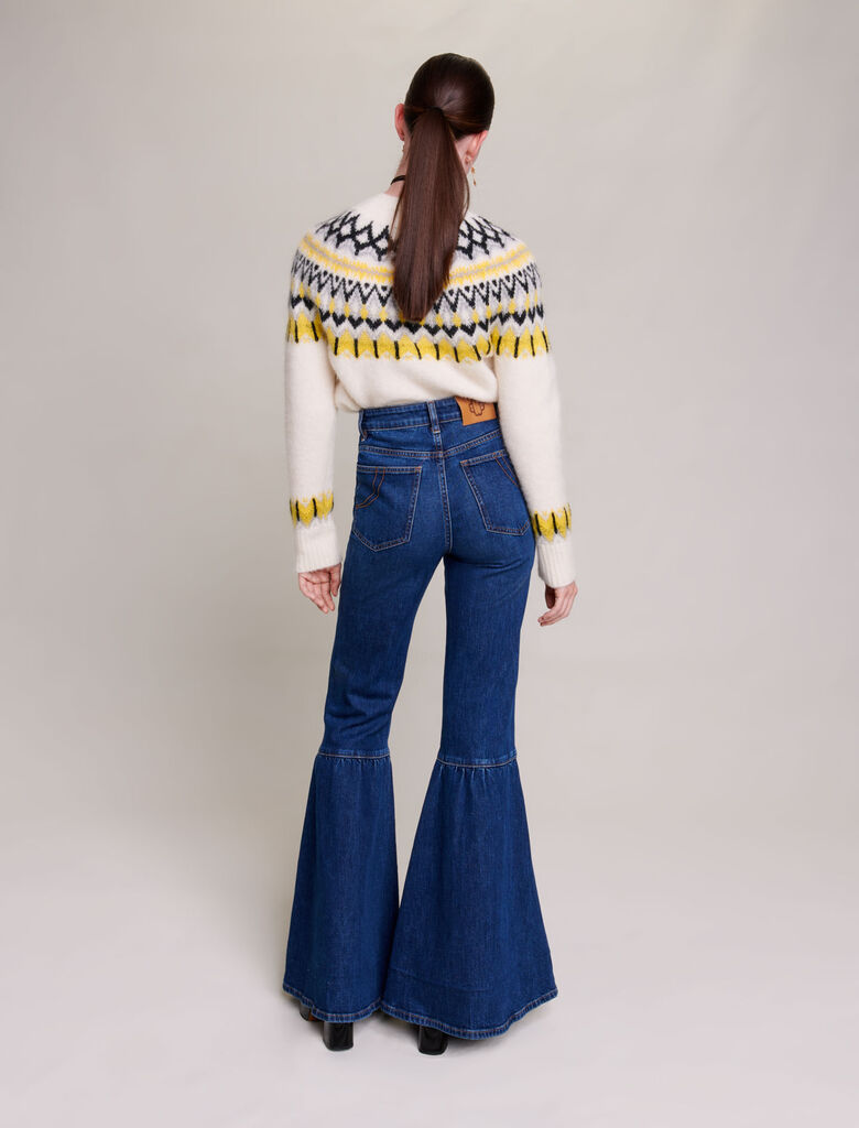 Blue  -flared jeans