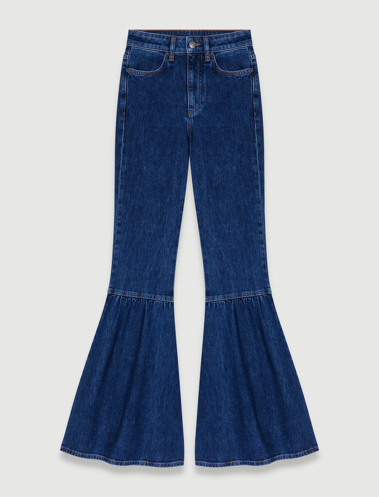 Blue FLARED JEANS