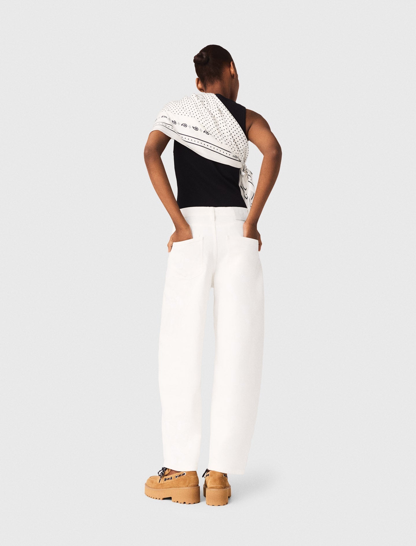 Balloon Jeans WHITE
