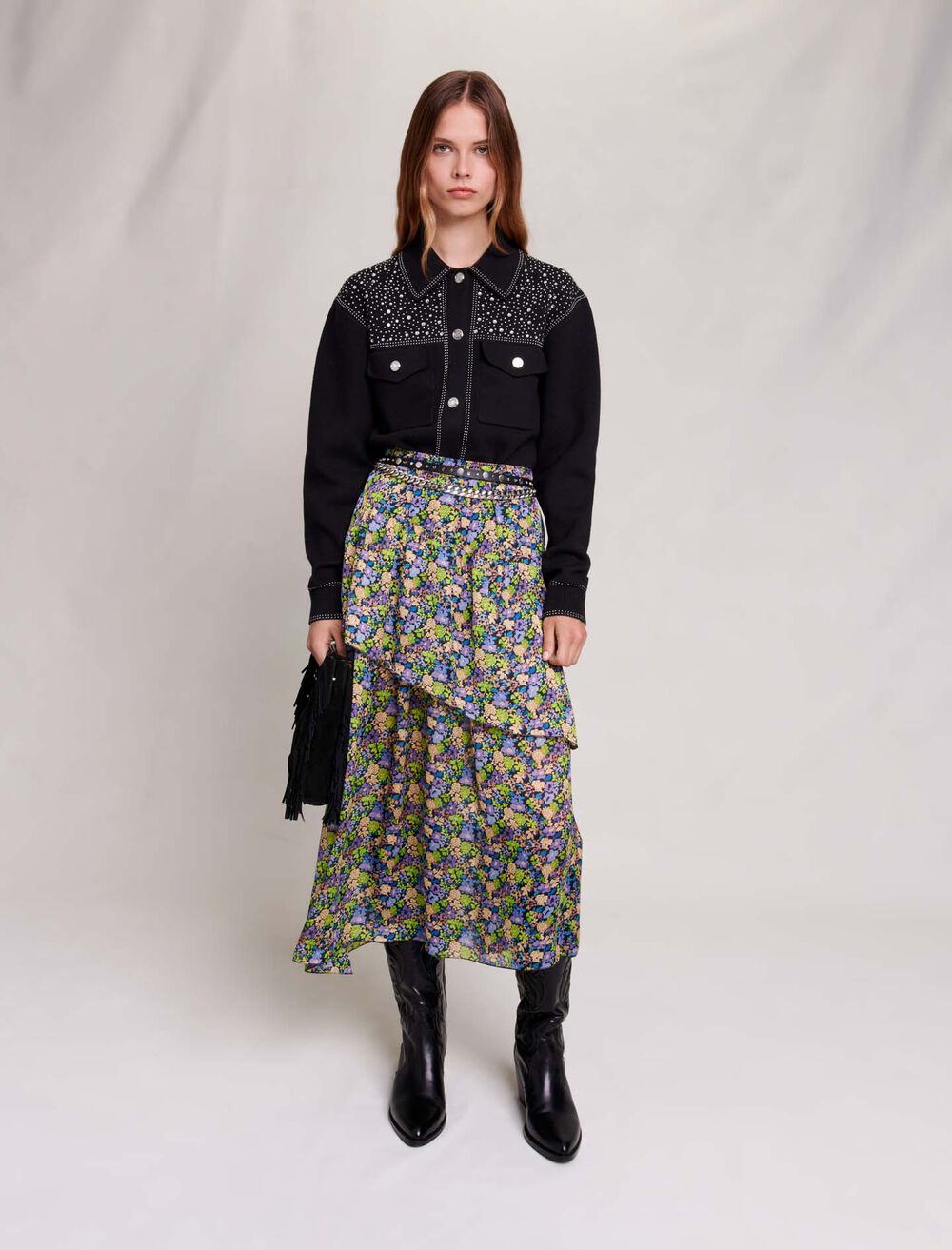 Primroses Multico Print-featured-LONG FLORAL SKIRT