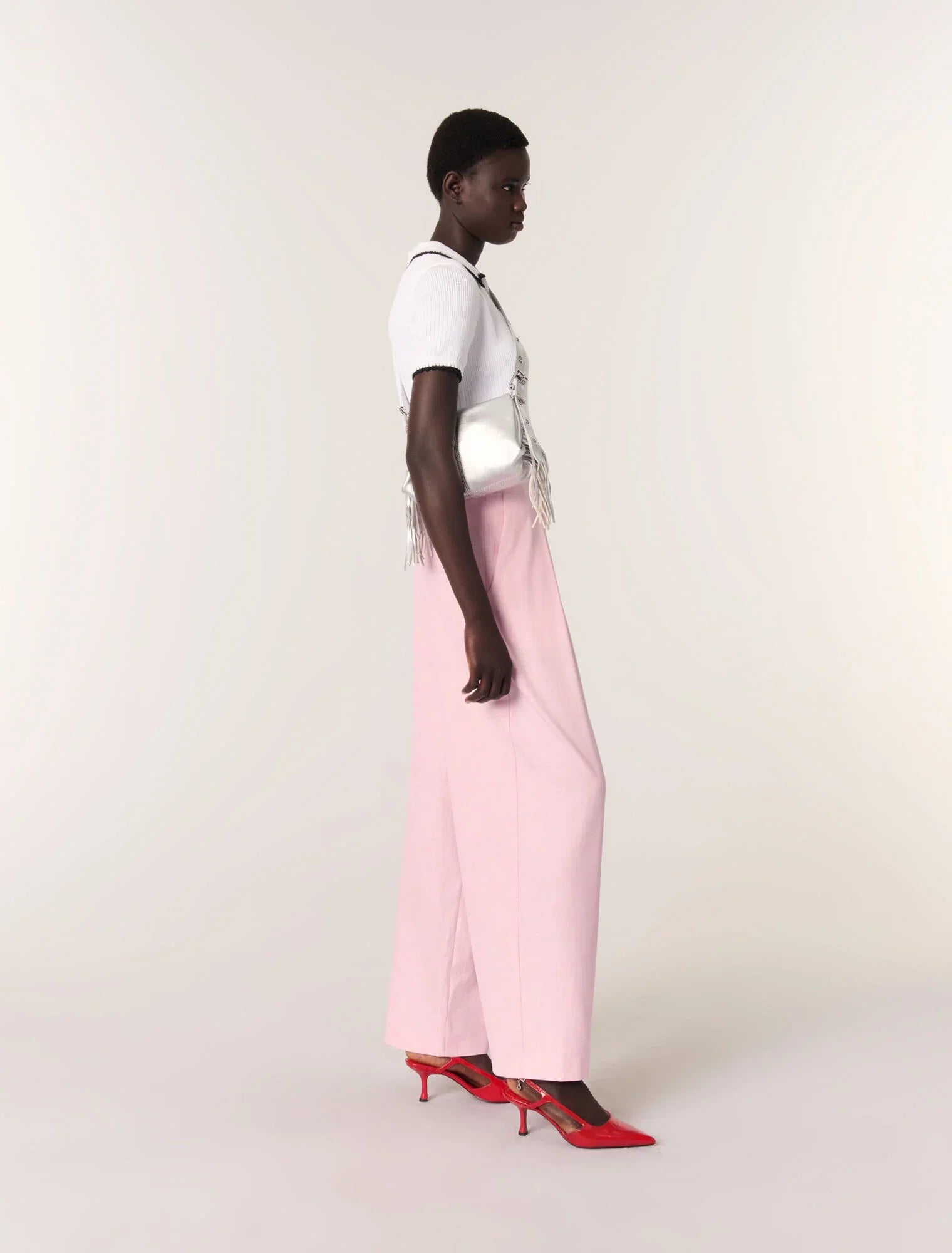 Pink-Suit trousers