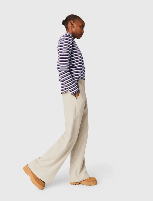 Suit Trousers Beige