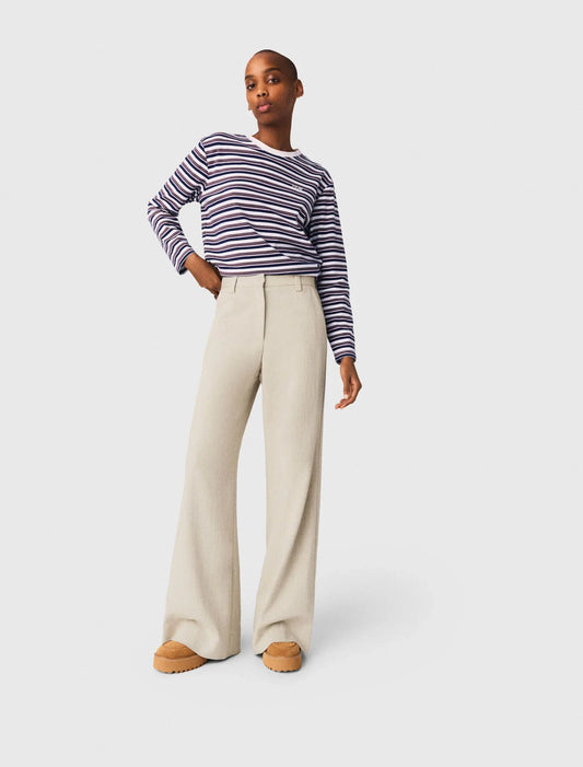 Suit Trousers Beige
