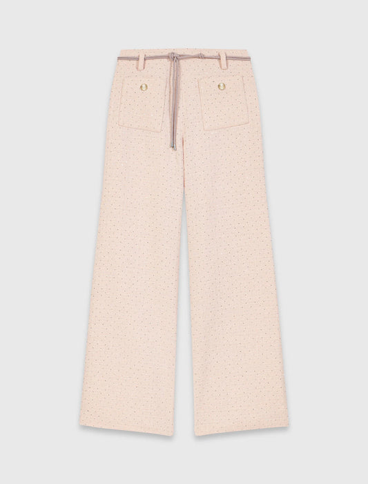 Tweed Trousers Pink