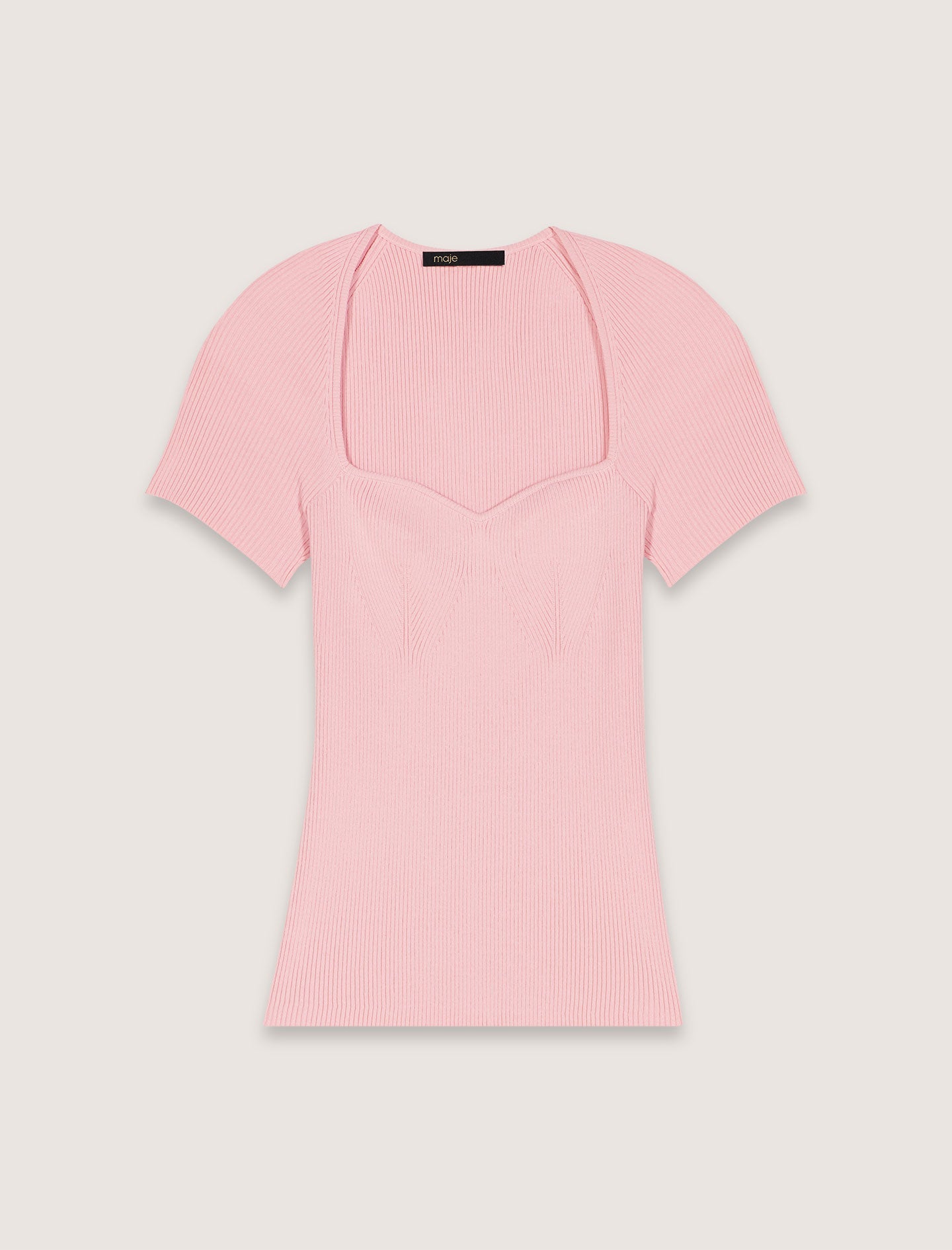 Blue Sky Fine Ribbed T-shirt