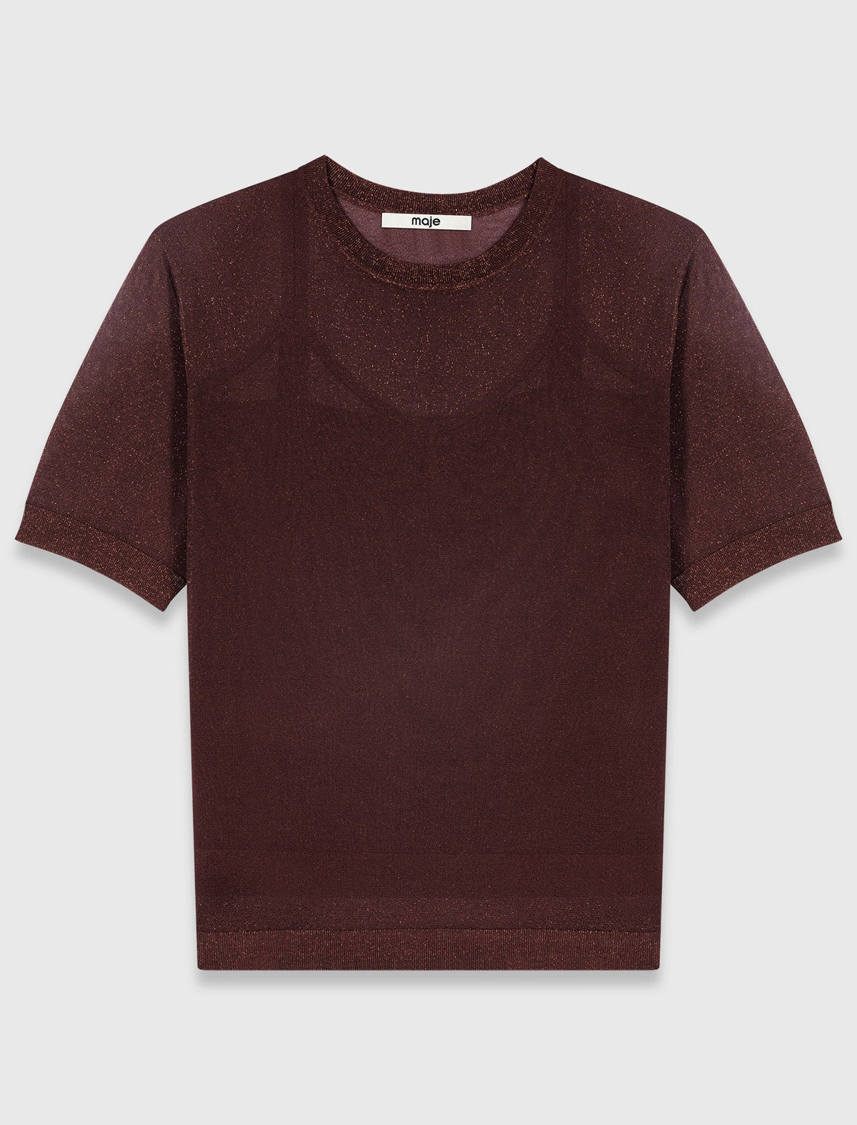 2-in-1 jumper Brown