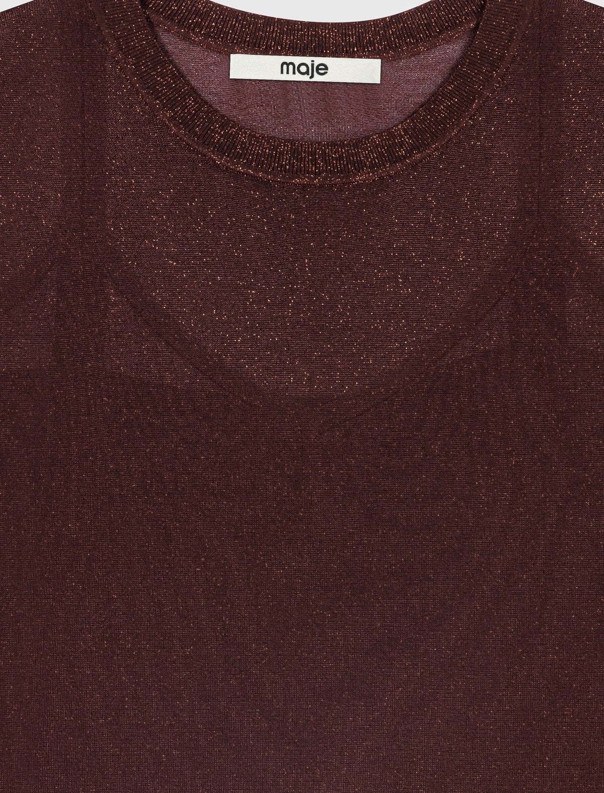 2-in-1 jumper Brown