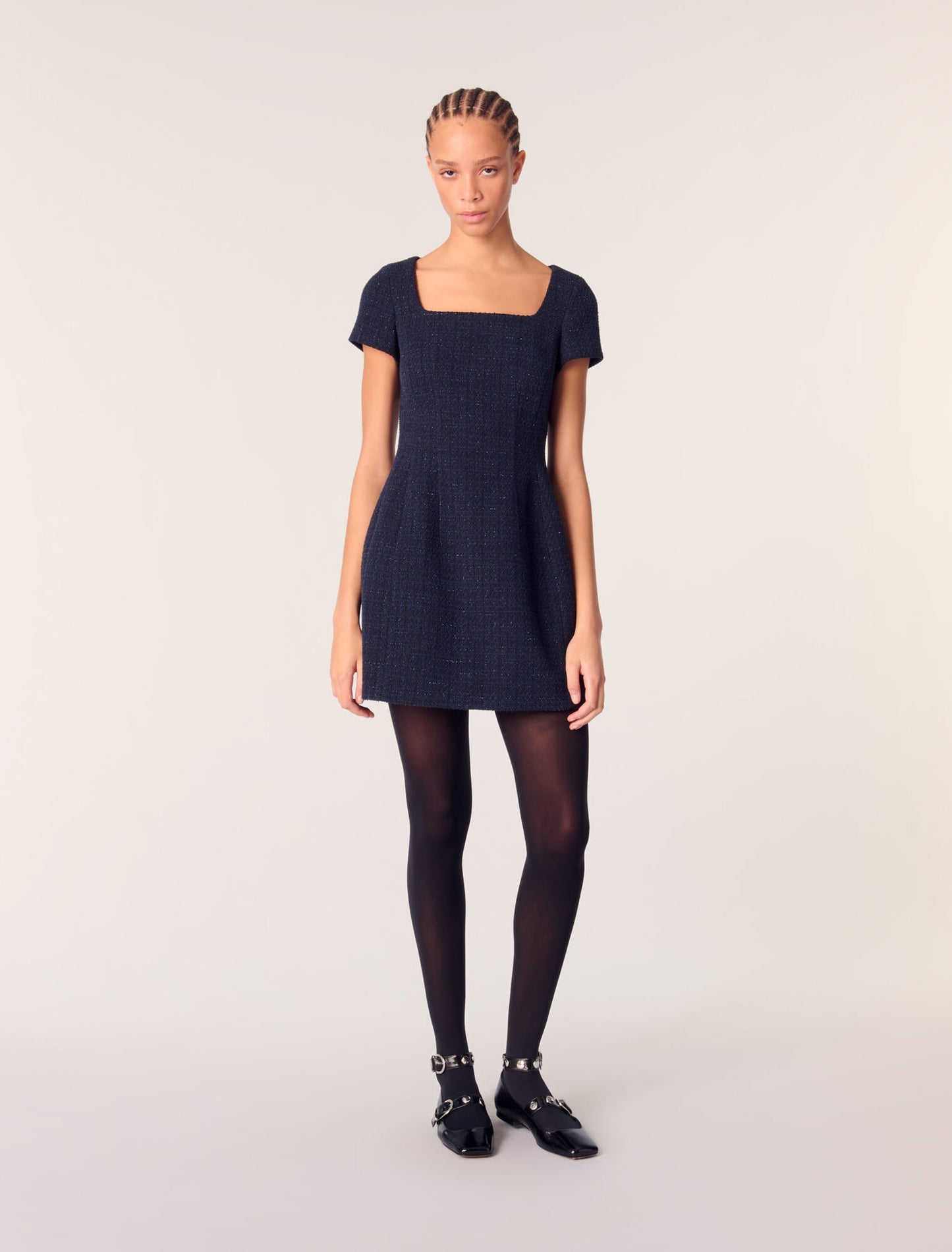 Navy-featured-Short Tweed Dress
