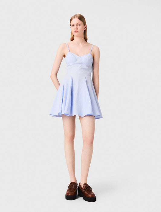 Short cotton babydoll dress