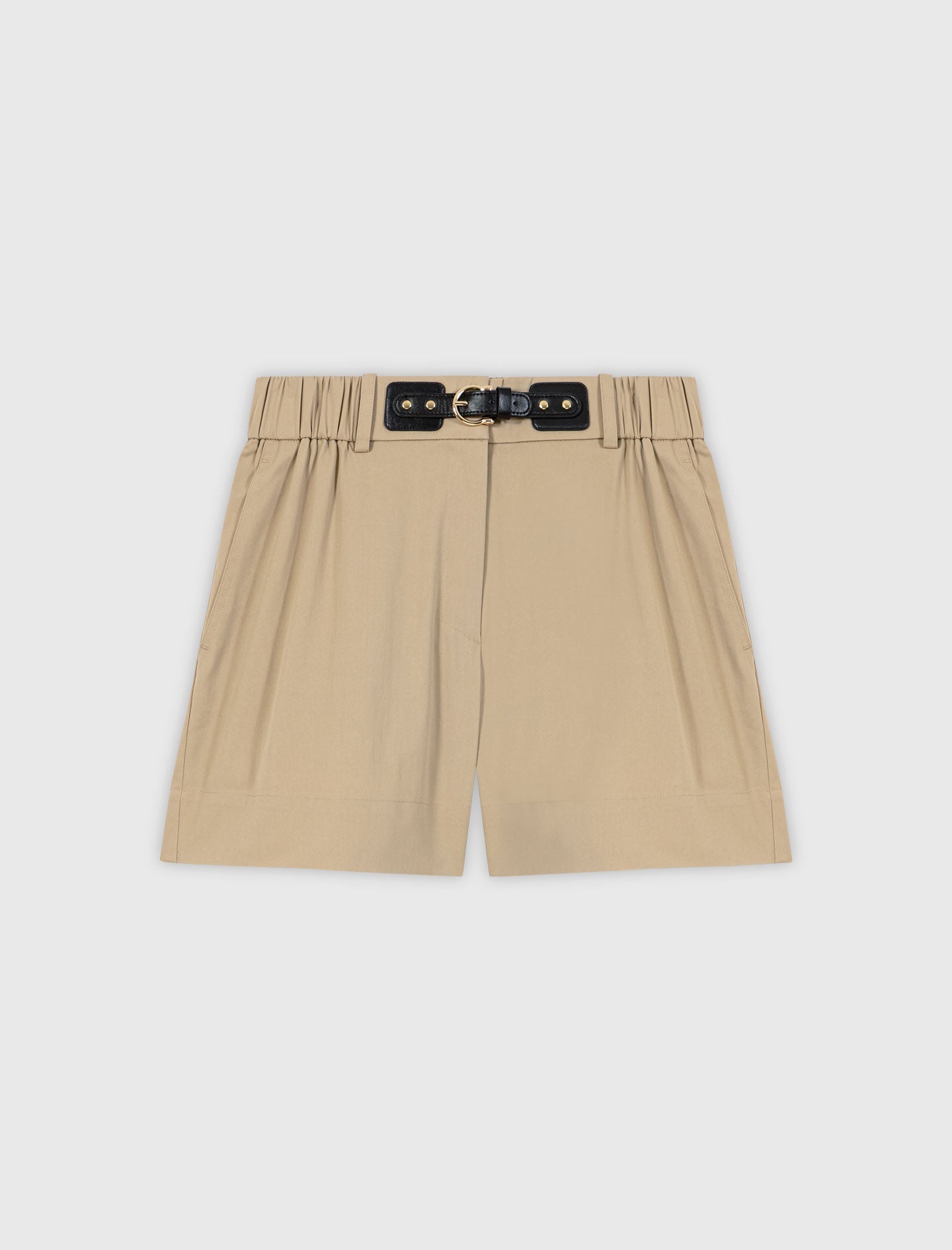 Cotton Shorts Camel