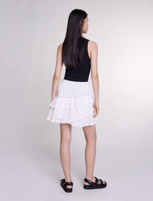 Black  -Rib knit tank top