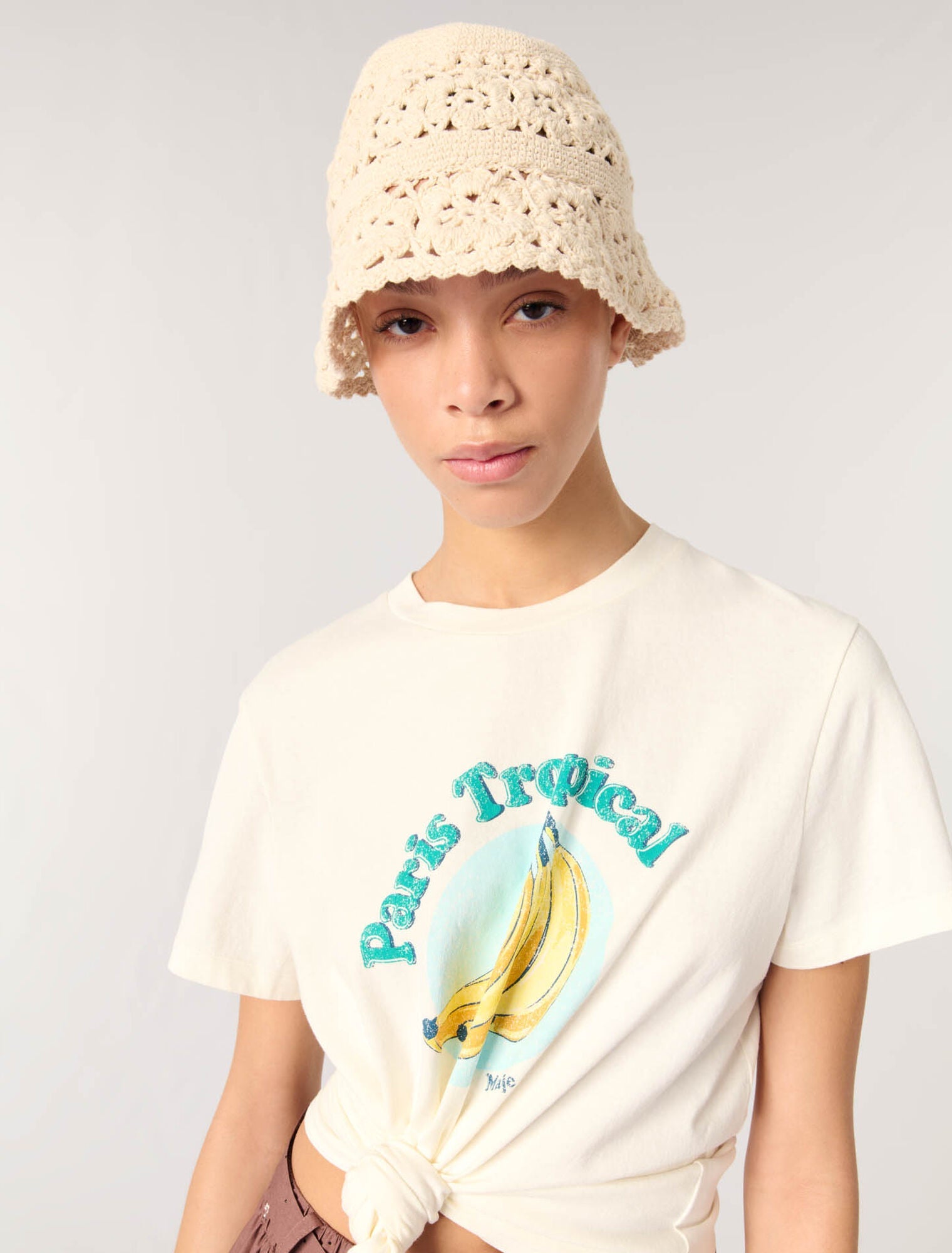 White-Printed T-shirt