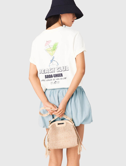 Summer Print T-Shirt White