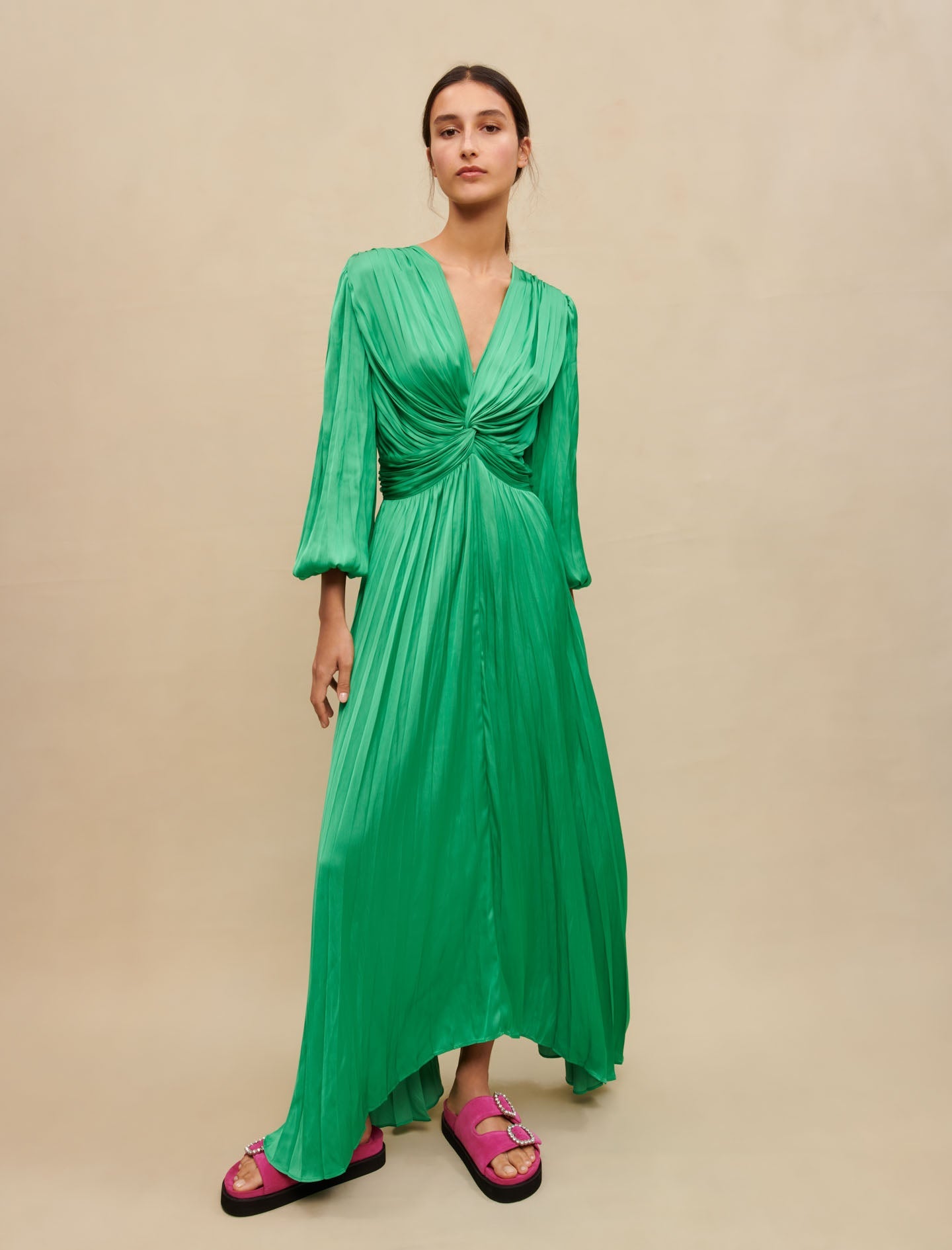 Shop Ramadan Exclusive Long Draped Satiny Dress Online in Riyadh, Saudi ...